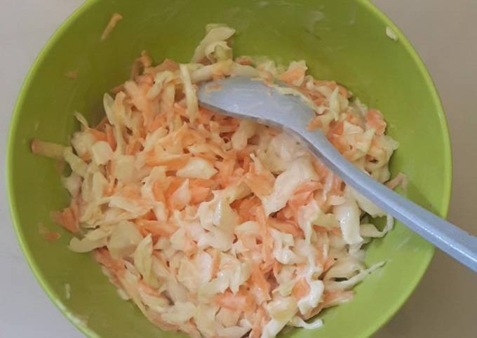 Resep Coleslaw (salad sayur)