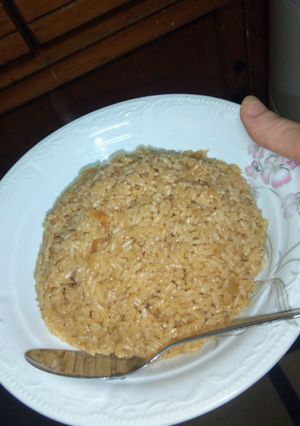 صورة لوصفة ارز صياديه