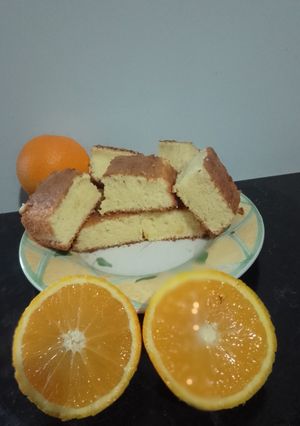 Una foto de Chiffon de naranja