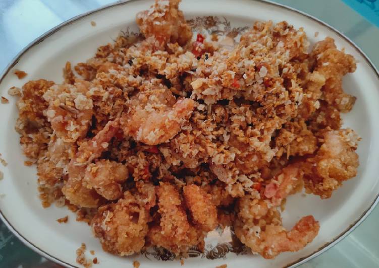 Masakan Populer Udang spicy oat Ala Warung