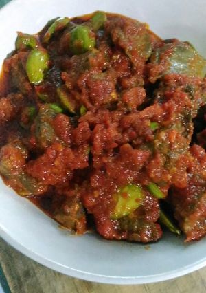 Foto resep Balado paru pete