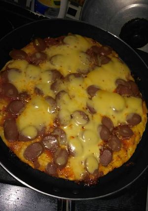 Foto resep Pizza pan sosis praktis
