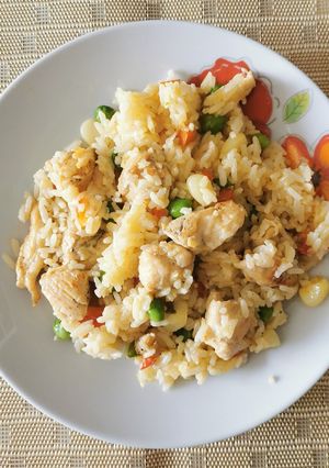 Una foto de Arroz con Pollito