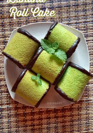 Foto resep Banana Roll Cake