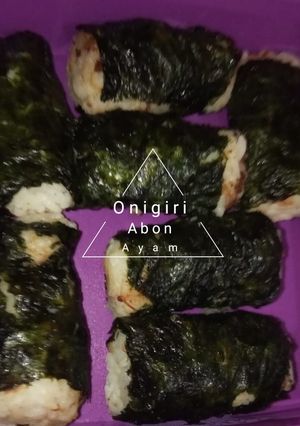 Foto resep Onigiri Abon Ayammm