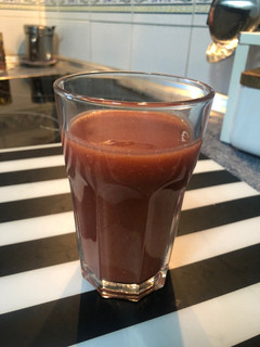 Una foto de Gazpacho en robot de cocina Chefbot Touch