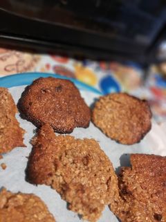 Una foto de Galletas de avena manjar plátano