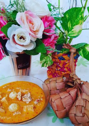 Foto resep Sayur tahu tempe telur puyuh (sayur ketupat ala Kediri)