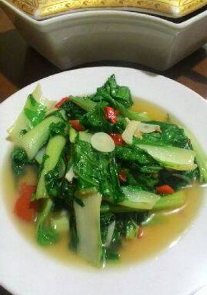 Foto resep Tumis baby Pakchoy with garlic