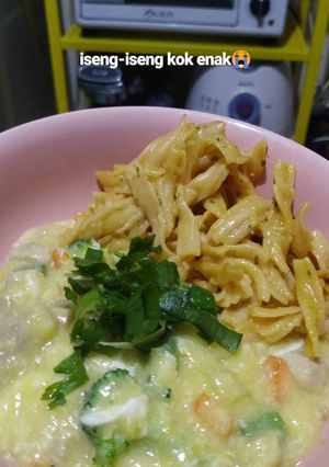 Foto resep Cream sup ayam sayur