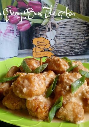 Foto resep Ayam Goreng Saos Telur Asin