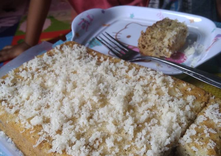  Resep  Bolu  pisang  sederhana takaran  sendok  oleh Widya 