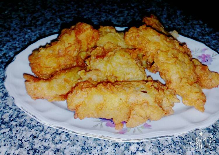 اصابع البانيه المقرمشه (تشكين ستريبس)