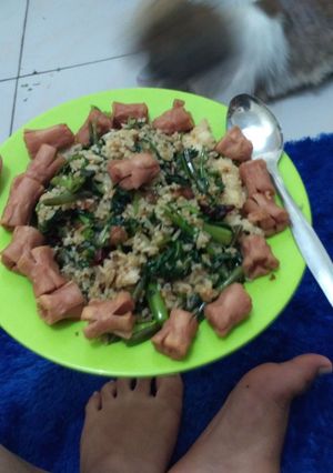 Foto resep Nasi goreng Tumis Kangkung