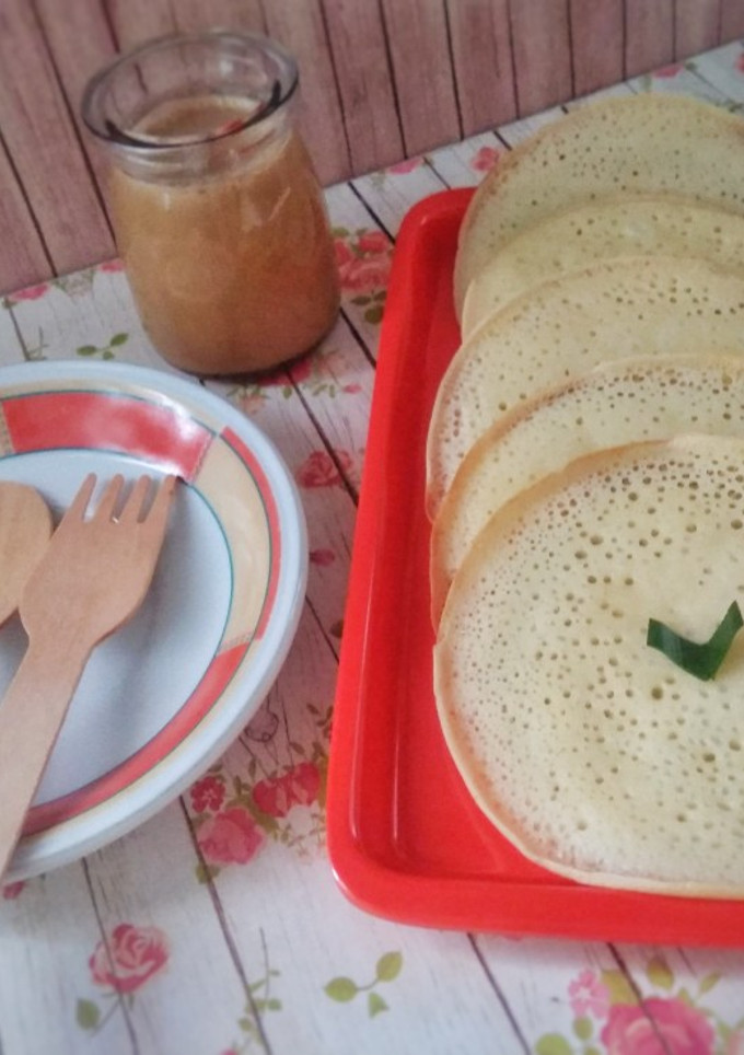 Foto resep Serabi kuah kinca