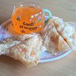 Rizslapos sajtos ropogós🥟