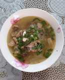 Bánh canh bột lọc cá ngừ cho ngày mưa nhẹ