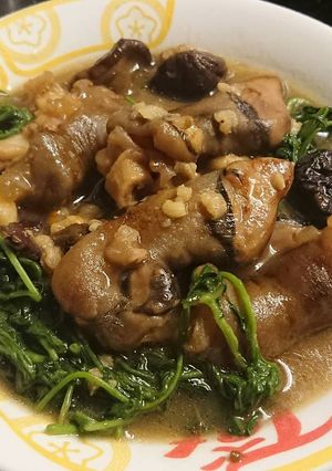Hình của món Chân dê hầm thuốc bắc.