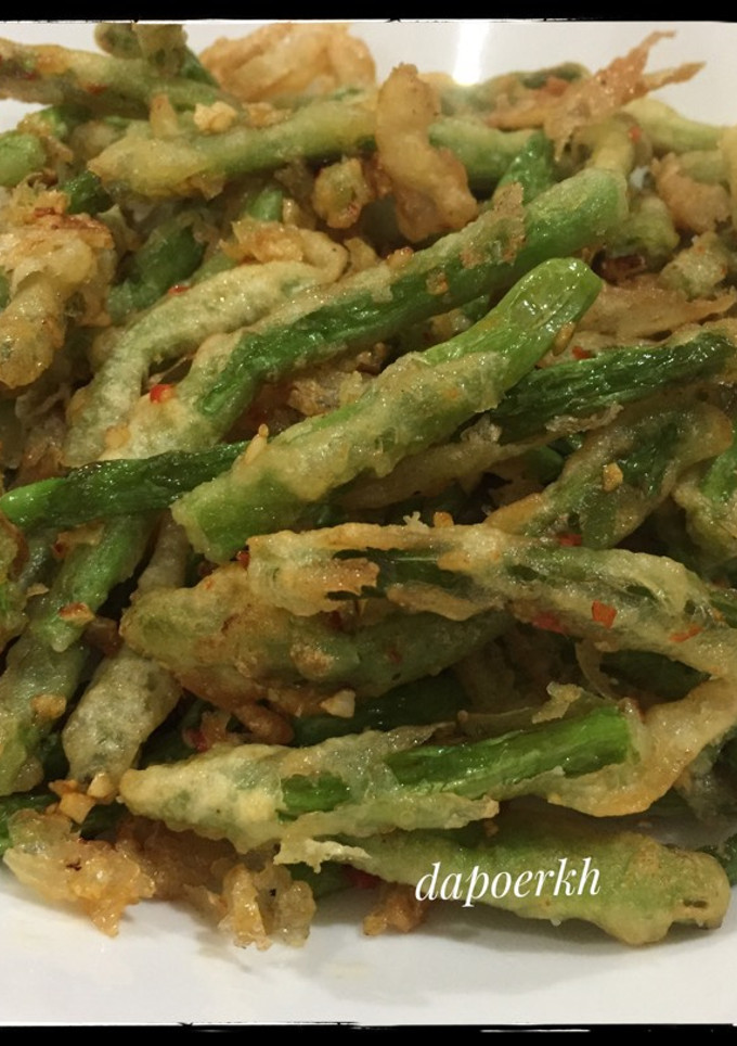 Foto resep Baby Buncis Cabe Garam Ala Restoran