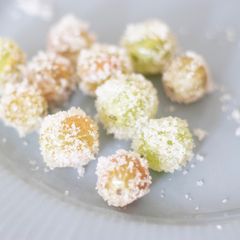 A picture of Crystallised Gooseberry Candy 🍭.