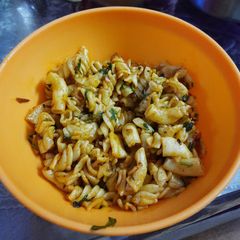 A picture of Vegetable pasta.