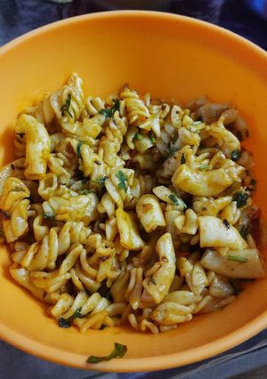 A picture of Vegetable pasta.