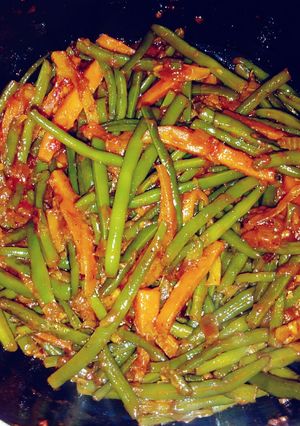 A picture of Fried French Beans.