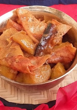 পাঁপড়ের ডালনা (papad dalna recipe in Bengali) রেসিপির প্রধান ছবি