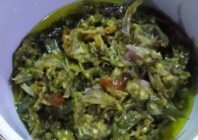 Resep Sambal Cabe Hijau Keriting Ala RM Padang By zahara Anti Gagal