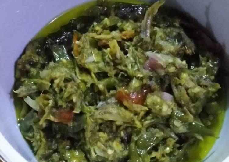 Sambal Cabe Hijau Keriting Ala RM Padang By zahara