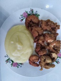Una foto de Camarones rebozados