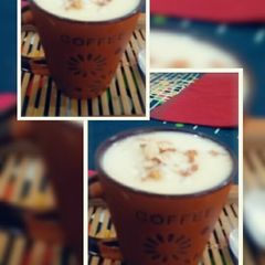 A picture of Mango Dryfruits Diet lassi.