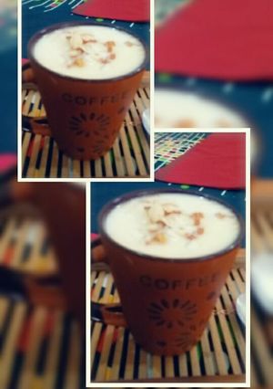 A picture of Mango Dryfruits Diet lassi.