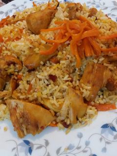 عکسی از دستور هویج پلو