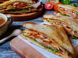 Sandwich Telur Dadar
