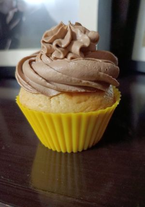 Una foto de Cupcakes de fresa