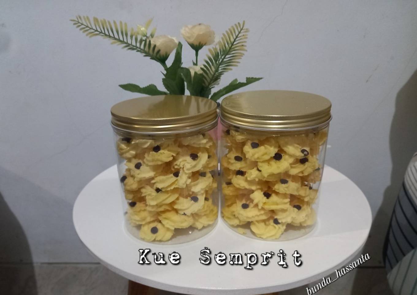 Kue Semprit 3 bahan