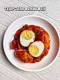 Telur Tahu Bumbu Bali