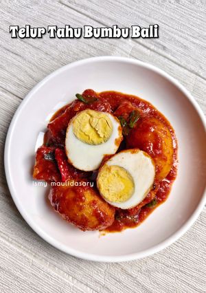 Foto resep Telur Tahu Bumbu Bali