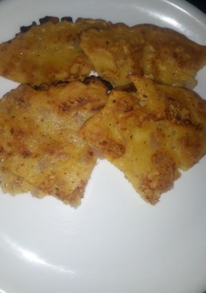 A picture of Besan chilla.