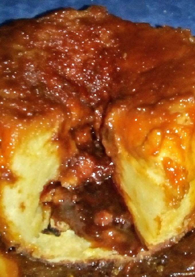 Una foto de Budín de pan fácil y económico 🍮🤤