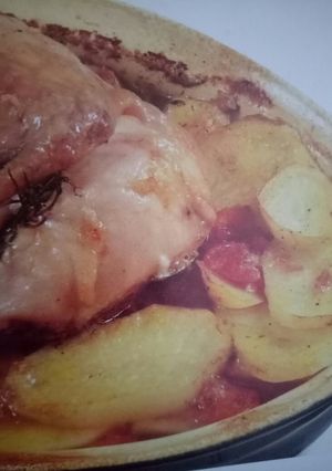 صورة لوصفة بطاطا بالدجاج 🥔 🐔
