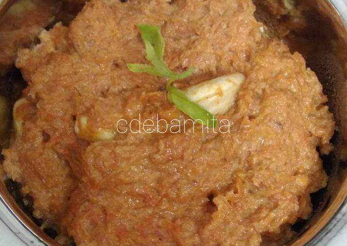 Carrot halwa (without sugar)