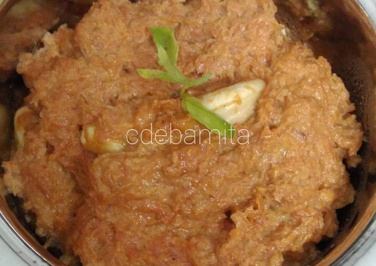 Recipe of Homemade Carrot halwa (without sugar)