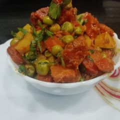 A picture of Gajar Matar ki Subji.