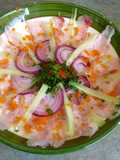 Tiradito de Pescado.
