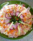 Tiradito de Pescado.