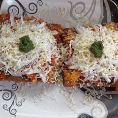 Egg masala toast A picture of Egg masala toast.