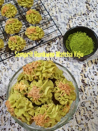 Langkah Gampang Membikin Resep Semprit Hunkwee Matcha Keju yang Menggugah Selera Anti Ribet, Bisa Manjain Lidah