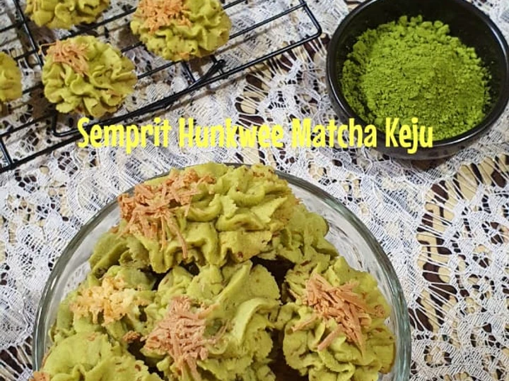Langkah Gampang Membikin Resep Semprit Hunkwee Matcha Keju yang Menggugah Selera Anti Ribet, Bisa Manjain Lidah